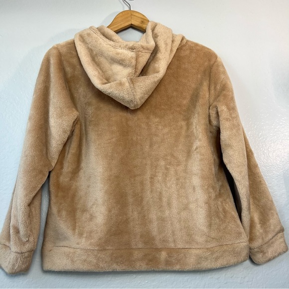 NWT Faux Shearling Hoodie - Picture 10 of 16